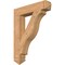 Ekena Millwork Funston Arts & Crafts Smooth Bracket, Western Red Cedar, 5 1/2"W x 30"D x 38"H BKT06X30X38FST03SWR - alternate 1